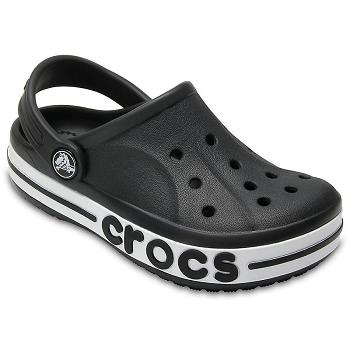 Crocs Bayaband Clog Cierne - Detske Dreváky